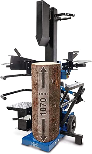 Scheppach Compact 15T | Fendeur de bois vertical | Puissance de fendage 15T | 400V | 3500W | Longueur de bois 1070mm / Ø max. 450mm | Table inclinable | Avec dispositif...