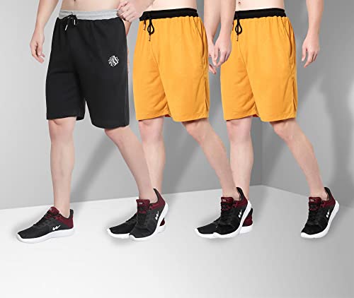 Image of OORA Men's Plus Sizes Cotton Shorts M to 5XL, 28 to 48 Inches Waistline