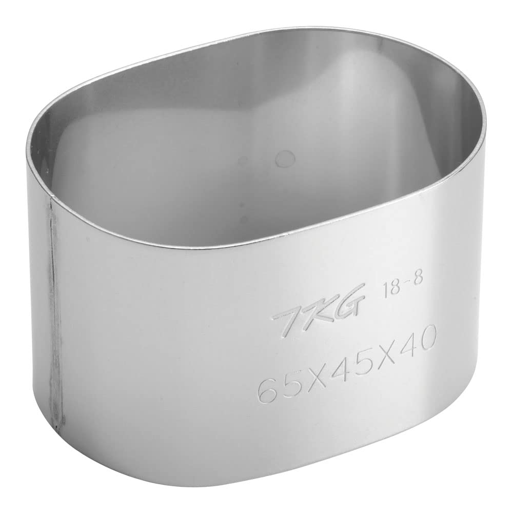 Amazon｜遠藤商事 業務用 アルゴンセルクルリング小判型 65×45×H40mm