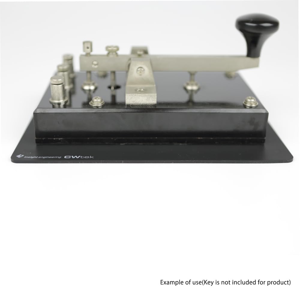 CWtek CWPad Anti-Slip Keypad for Iambic Paddles & Straight Keys CWM175E by Insight Engineering