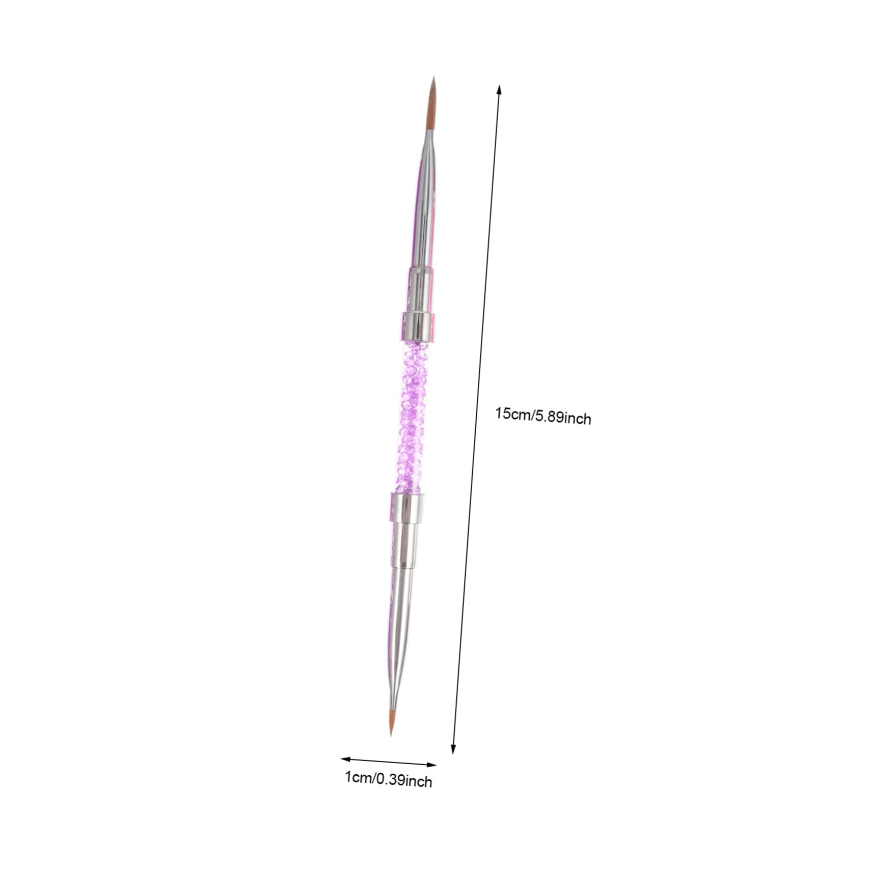 Healeved 10 Piezas Pluma de de luz tallada pinceles para uñas pinceles uñas bolígrafo para pintar uñas accesorios de tecnología de uñas accesorios de uñas pluma de uñas