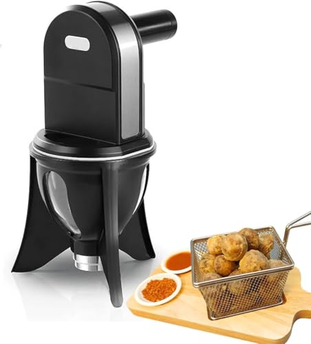 Máquina For Hacer Albóndigas, Pequeña Máquina Automática For Hacer Albóndigas Dulces, Integrada, For Hacer Bolas De Arroz Glutinoso Y Albóndigas De Pescado, Fácil De Hacer Albóndigas