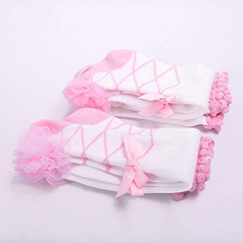 Baby Girl Tights Lace Bow Princess Legging Cotton Stocking Socks Pantyhose 5