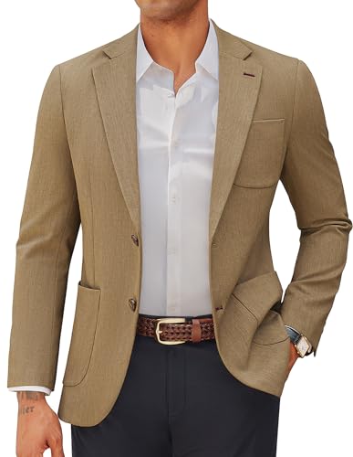 PJ PAUL JONES Anzüge & Sakkos für Herren Sportlich Business Sakko Regular Fit Casual Blazer XXL Braun