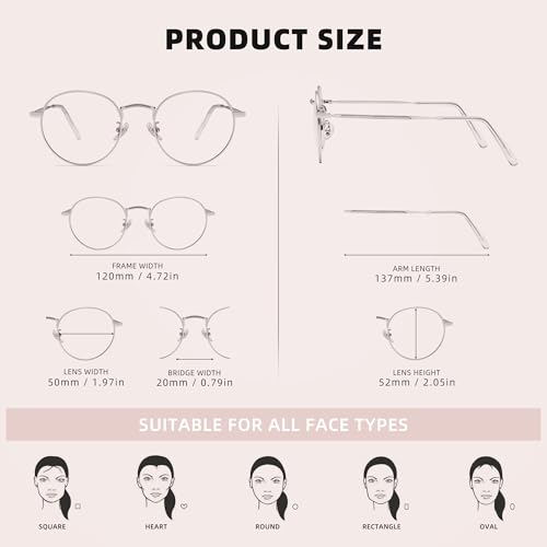 Image of KINGSEVEN Anti-Blue Light Glasses,Ultra-Light Frame Glasses For Men And Women, Prevent Eye Fatigue And UV Glare