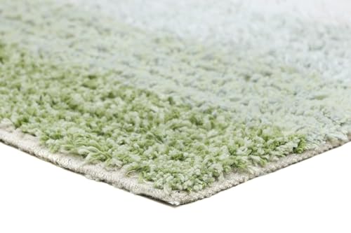 Image of THE HOME TALK Cotton Regular Bathmats | Water Absorbent Runners | Floor Mats /Rugs for Kitchen, Bathroom | Ultra Soft Mats | Non-Slip | Pack of 2 | 35 X 50 cm | Green