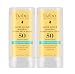 Babo Botanicals Super Shield Zinc Sport Stick Sunscreen SPF 50 with Soothing Organic Ingredients, Non-Nano, Fragrance Free, For Baby, Kids or Sensitive Skin - 2-Pack 0.6 oz.