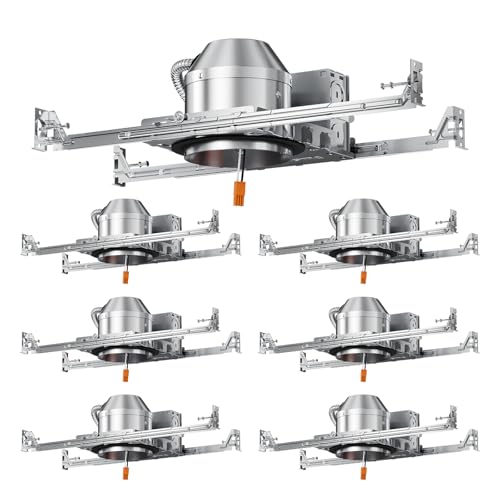 Carcasas de iluminación empotradas de 4 pulgadas con conector TP24 pack de 6 unidades