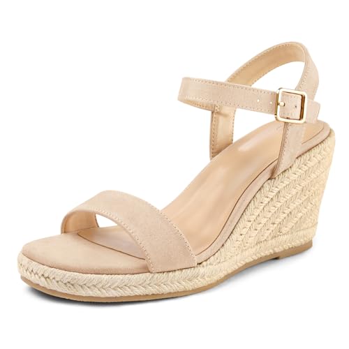 mysoft Open Toe Wedge Sandal
