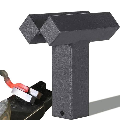 Blacksmith V Swage Tool with 1-Inch Hardy Shank, Heavy-Duty V