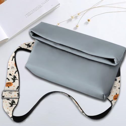 Image of Adjustable Purse Strap Replacement, Wide Shoulder Canvas Bag Strap, Crossbody Handbag Strap