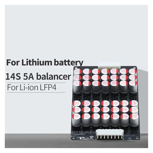 Tablero ecualizador y equilibrador de baterías 54 V, 14S, para baterías de litio Lipo, ecualizador activo miniatura 2