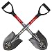 Produktbild 2 Stück Xforst X-S800 Mini Schaufel Spaten Set mit Glasfaserstiel, Carbonstahlkopf und ergonomischer D-Griff. Mit leichten Kratzern, Aber 100% funktionsfähig. Ideal für Gartenarbeit und Prospektion.