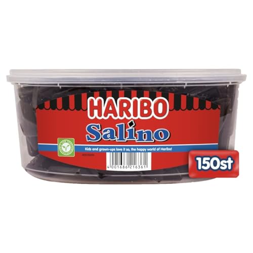 HARIBO - Salino Lakritz - Salmiak - Box mit 150 Stück