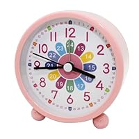 Amazon.co.jp: Funriche カラフル 目覚まし時計 連続秒針 音が