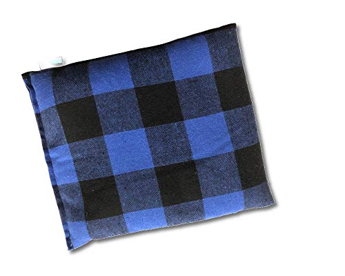 Microwaveable Heating Pad (Royal Blue Plaid)