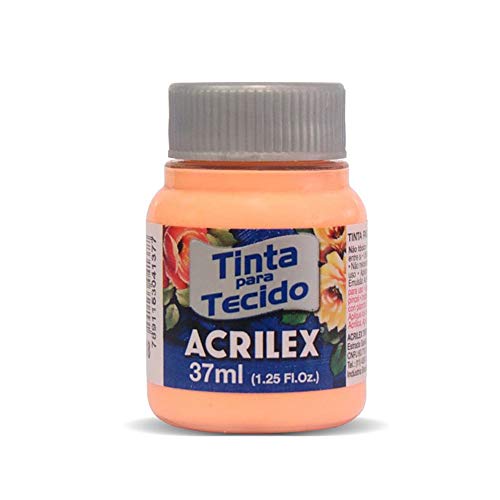 Acrilex Pintura Textil al Agua Salmon 37 ml Ref. 518