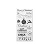 Clear Stamp Set – Vrolijk Kerstfeest I