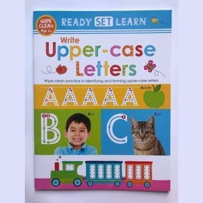 write upper case letters
