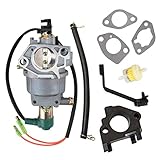 BEIYIPARTS Carburetor for Amico Power AG5500E AG6500E AG7500E AG8500E AG9500E A188FD A190FD 389cc 420cc 13HP 16HP 5500 6000 8000 Watts Generator Manual Chock