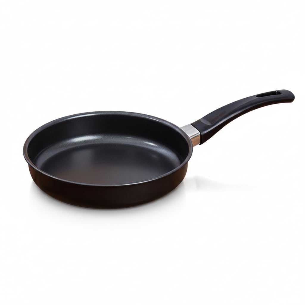 FOMIYES Mini Non-Stick Frying Pan 16cm Small Omelette Pan for Induction Gas Hob Single Egg Fryer Skillet for Pancake Steak Breakfast Cooking Iron Cookware with Handle