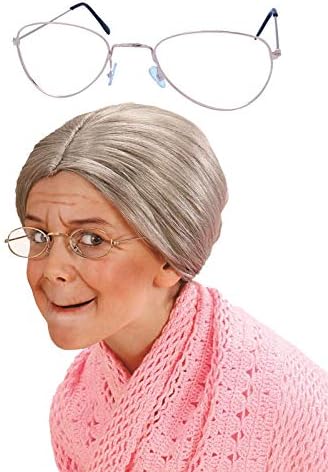 Labreeze Kinderkostum Oma Alte Dame Brille Weltbuch Amazon De Spielzeug