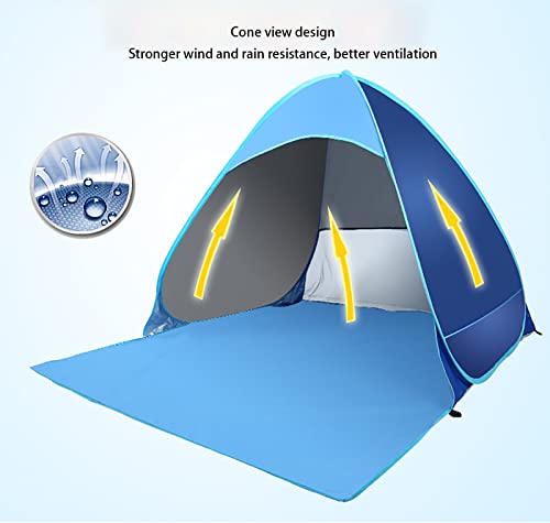 Carpa Playera Automática Portátil para Protección Solar miniatura 4