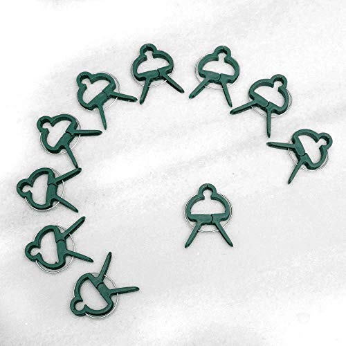 JUNG Pflanzenclip Classic Gr.1,Kunststoff,grün 10 St.