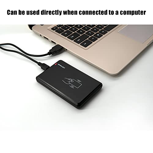 Lecteur RFID double fréquence ID IC compatible Windows Android Linux avec cartes - 6