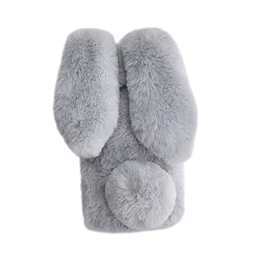 Coque de téléphone gonflée souple S23 antichoc avec étui oreille de lapin Uonlytech