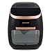 Price comparison product image Salter® EK3662RG Aerocook Pro XL Digital Mini Oven with Rotisserie Fork, Air Fry, Dehydrate, Toast, Grill, 11 L, 2000W, 8 Pre-Set Functions, Adjustable Temperature, 60 Minute Timer, Rose Gold/Black