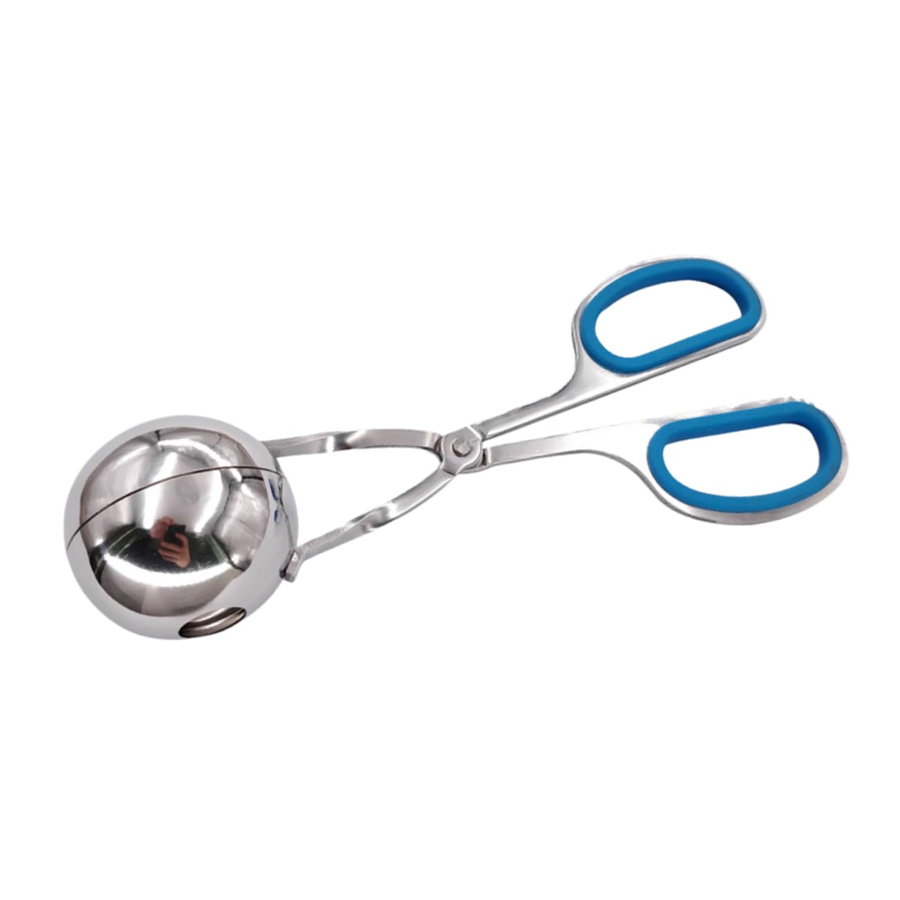 CONGARTENO Stainless Steel Meatball Maker Tool Food-grade Meatball Clip for Rice and Melon Baller Convenient Kitchen Gadget with Handle for Homemade Cooking