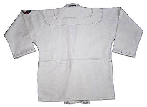 ROLL HARD Brand Economy Brazilian Jiu Jitsu Kimono with Belt - White only (A0)