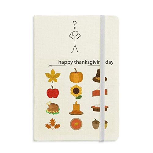 Carnet de questions Thanksgiving A5 pour exprimer sa gratitude facilement
