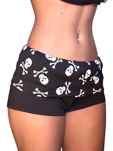 Best Rose Lounge Fold Over Shorts Zebra Striped Cheetah...