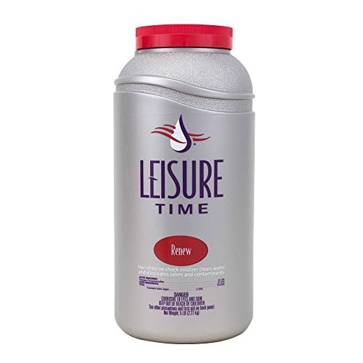 Leisure Time REVU5 Renew Simple Spa Care Non-Chlorine Shock Treatment, 5 lbs
