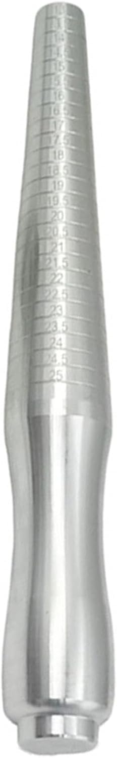 Professional Rings Sizers Instrument for Accurate Finger Sizes Determinations Ranges 13 25 Feature Sturdy Metal Build Finger Gauges