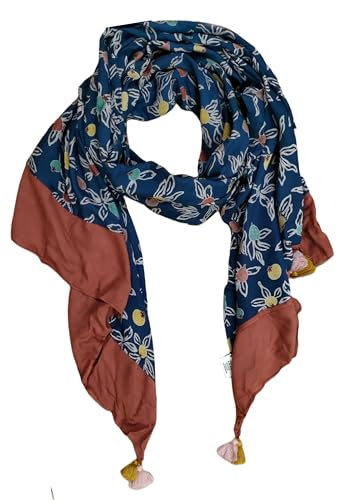 SIGNORA Women's Animal Print Scarf 100% Viscose soft touch fabric