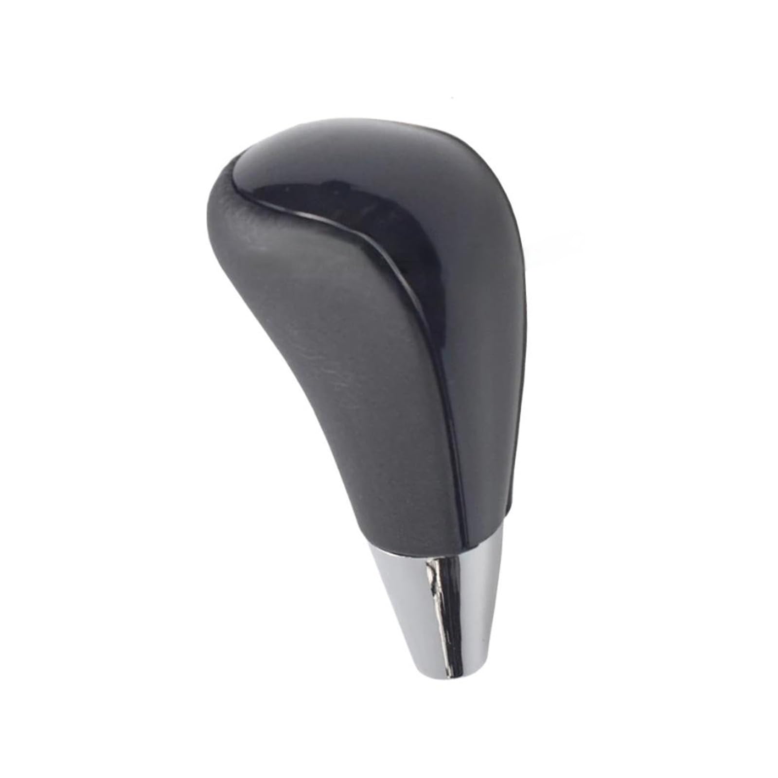 Htvtkrfgrl Black Leather Sporty Gear Shift Knob For Toyota Prado For Lexus Hilux 2011 For Camry