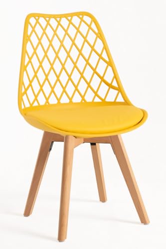 Regalos Miguel - Sillas Comedor - Silla Mima - Amarillo