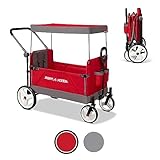 Radio Flyer Convertible Stroll 'N Wagon, Red