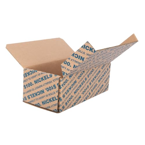 Caja para almacenamiento y envío de moneda Nickel Pack de 50 unidades miniatura 3