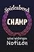 Notizbuch für Brettspieler: 120 Seiten Notizen | Notizblock, Notizheft mit lustigem Spruch für Freunde, die gerne Spieleabende machen
