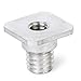 Produktbild konvertieren Schraube Adapter - SODIAL(R)1/4" bis 3/8" weiblich auf maennlich konvertieren Schraube Adapter fuer Stativ Einbeinstativ