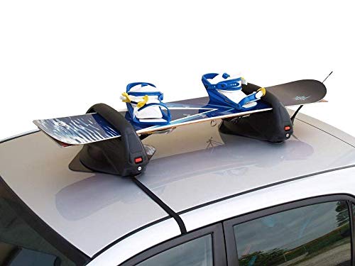 X-One/X.One Skiträger Snowboard Auto Adam magnetisch TIGERSHARK zugelassen M-Way mit Diebstahlsicherung x 3 Paar Ski oder 2 Snowboards für Dach