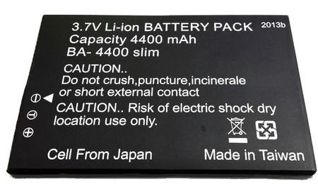 Lawmate BA-4400 SLIM Extended Battery