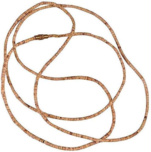 Tulsi Bead Triple Layer Kanthi Mala for Neck- 3 Rounds Small Beads Necklace (Multicolour) For Unisex Adult