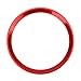 XINGFUQY Garniture Volant Anneau Auto-adhésif Cercle Autocollant de Voiture Décoration for Mercedes Benz Classe A CLA GLK W204 W246 W176 W117 C117 (Color Name : Red)