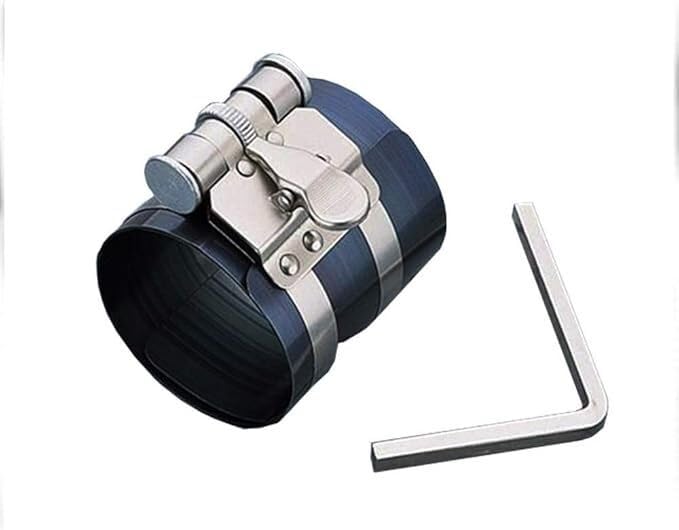 Stringi Fasce Per Pistoni Motore - Compressore Per Segmenti 60-195mm, Con Chiave Di Regolazione