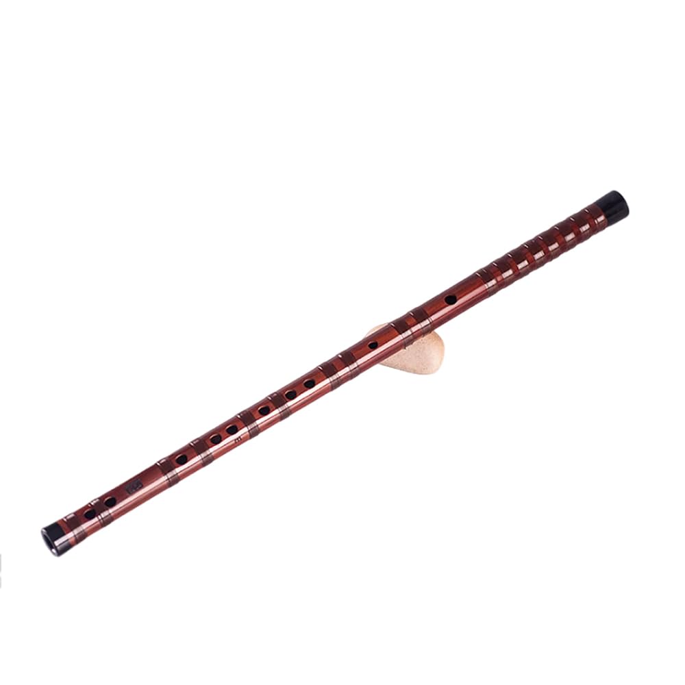HCZKIUJY Horizontal Bamboo Flute, Suitable for Beginners/Exams, Festival Performances,large flat #B (Small #A)